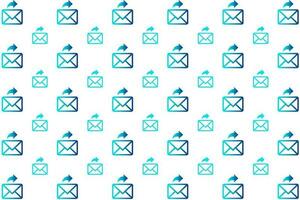 Abstract Email Forward Pattern Background vector
