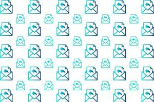 Abstract Email Reply Pattern Background vector