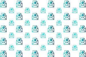 Abstract Email Unsubscribe Pattern Background vector