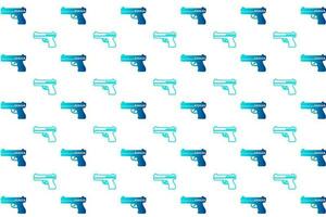 Abstract Gun Pistol Pattern Background vector