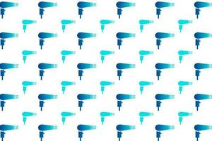 Abstract Hairdryer Bank Pattern Background vector