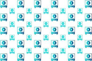 Abstract DVD Player Pattern Background vector