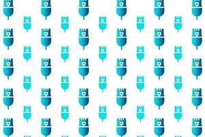Abstract Internet Cable Pattern Background vector