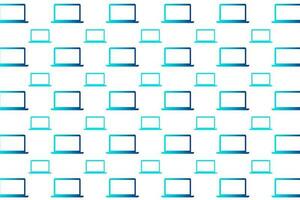 Abstract Laptop Pattern Background vector