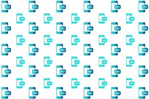 Abstract Mobile SMS Pattern Background vector