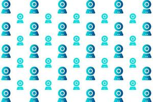 Abstract Modern Webcam Pattern Background vector