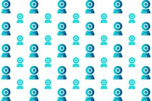 Abstract Modern Webcam Pattern Background vector