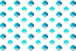 Abstract Printer Pattern Background vector