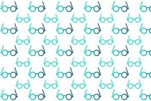 Abstract Round Spectacles Pattern Background vector