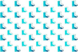 Abstract Rubber Boots Pattern Background vector