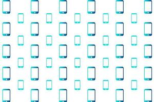 Abstract Smartphone Pattern Background vector