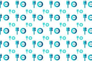 Abstract Socket Pattern Background vector