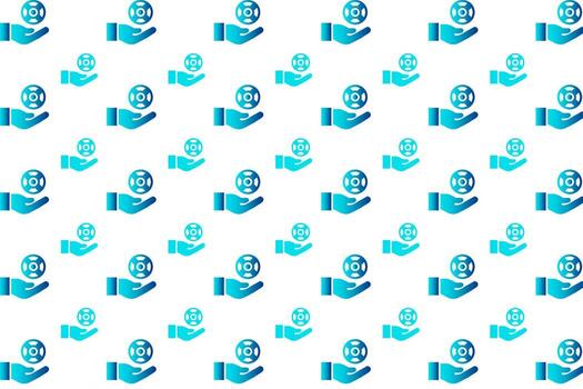 fondo de patrón de soporte abstracto vector