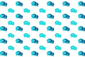 Abstract Text Message Pattern Background vector