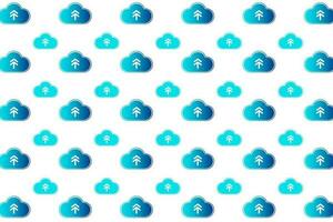 Abstract Upload Pattern Background vector