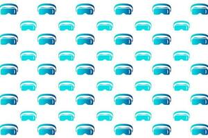 Abstract VR Headset Pattern Background vector