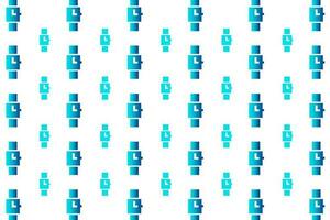 Abstract Watch Pattern Background vector