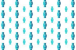 Abstract Watch Pattern Background vector