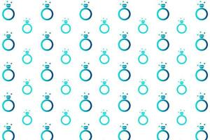 Abstract Wedding Ring Pattern Background vector