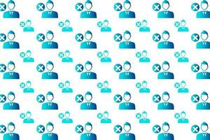 Abstract Wrong Suggestion Pattern Background vector