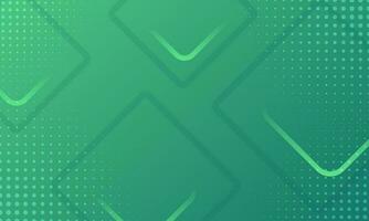 Elegant Vector Gradient Geometric Green Background