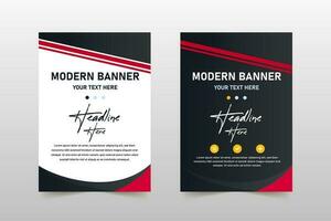 Elegant Vector Gradient Minimal Dotted Banner Template