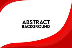 Red and white abstract background vector