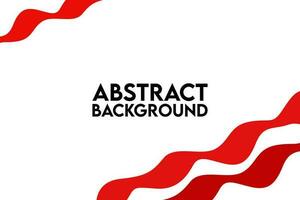 Red and white abstract background vector