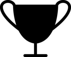 solid icon for cup vector