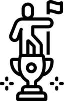 line icon for career vector
