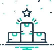 mix icon for quantity vector