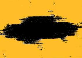 black and yellow abstract grunge background. vector