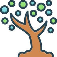 color icon for generic vector