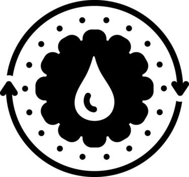 solid icon for usage vector