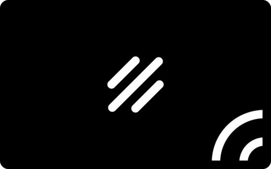 solid icon for screen vector