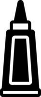 solid icon for glue vector