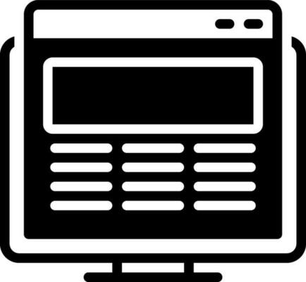 solid icon for web design