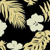 adobe ilustrador hawaiano y floral playa resumen modelo adecuado para textil y impresión necesidades vector