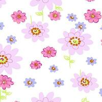 Hawaian and floral beach abstract pattern suitable for textile and printing needs vector