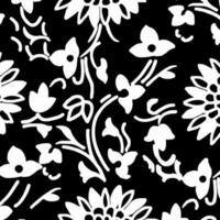 Hawaian and floral beach abstract pattern suitable for textile and printing needs vector