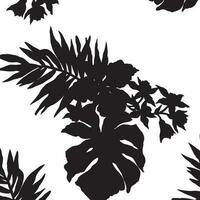 Hawaian and floral beach abstract pattern suitable for textile and printing needs vector