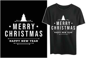 Christmas logo design for T Shirts vector