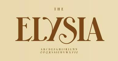 sofisticado alfabeto, elegante antiguo letras, Clásico caligrafía fuente para vino logo, Boda titular, Moda tipografía, moderno tipográfico diseño. vector componer