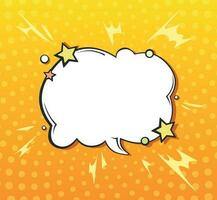 Illustration of a festive speech bubble. Dialog cloud vector