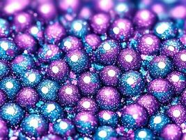 sequins close up macro abstract background with-blue sequins and lilac color photo