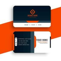 Modern business card design free vector in professional style free download. photo