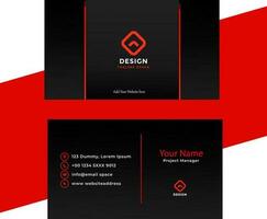 Luxuries Business card design professional style free download. vector