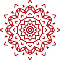 abstrato mandala circular padronizar gradiente dentro Formato do mandala para hena, mehndi, tatuagem, decoração. decorativo enfeite dentro étnico oriental estilo. gradiente coloração mandala. png