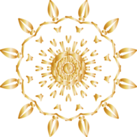 abstrait mandala circulaire modèle pente dans forme de mandala pour henné, Mehndi, tatouage, décoration. décoratif ornement dans ethnique Oriental style. pente coloration mandala. png