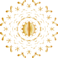 abstrato mandala circular padronizar gradiente dentro Formato do mandala para hena, mehndi, tatuagem, decoração. decorativo enfeite dentro étnico oriental estilo. gradiente coloração mandala. png